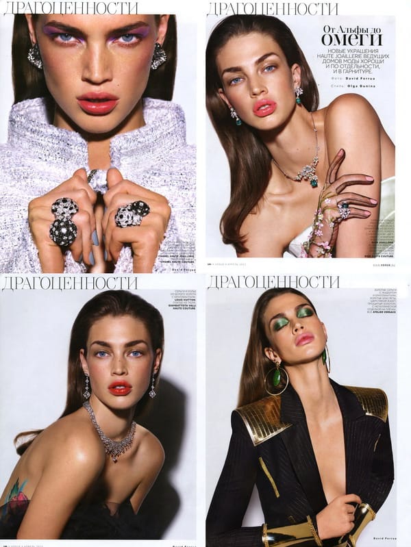 Криста Кобер – новото лице в модата